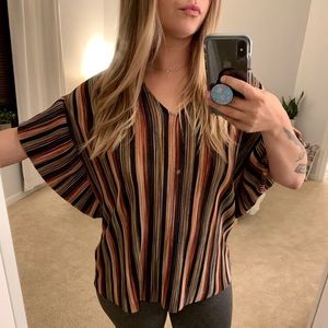 NWOT Anthropologie Vanessa Virginia cloaked blouse